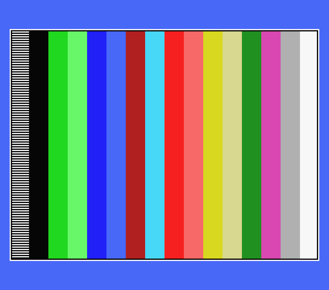 Screen 2 Test Patterns